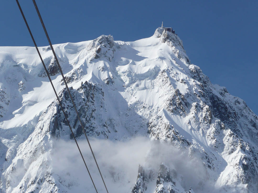 #7 Aiguille du Midi(face N) : Elle en impose toujours... Aiguille du Midi(face N) : Elle en impose toujours...
