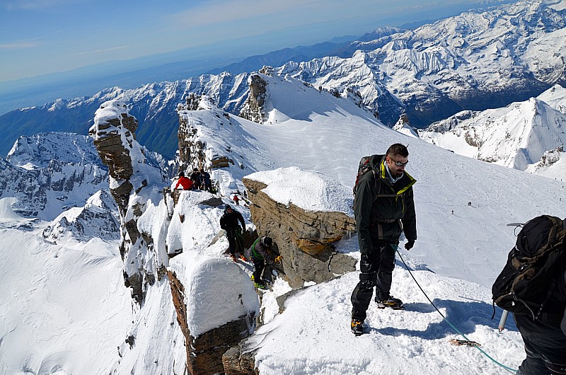 #7 Sur l Sur l'arête : le petit crux