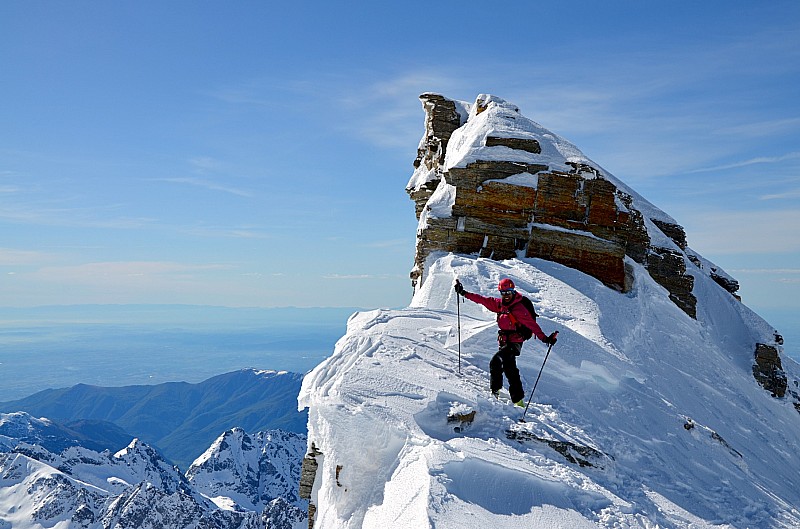 #6 On laisse les skis : plus que quelques mètres d On laisse les skis : plus que quelques mètres d'arêtes