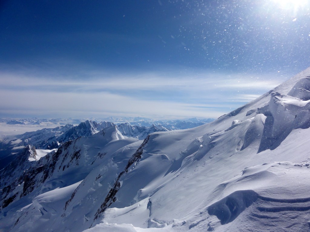 #19 face N : depuis l face N : depuis l'arête