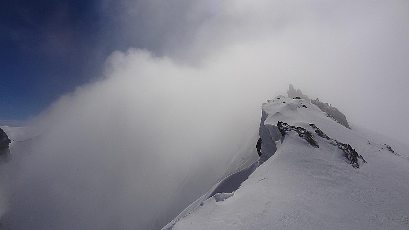 #6 Chauvet : La vue sur les aiguilles se sera pas pour aujourd Chauvet : La vue sur les aiguilles se sera pas pour aujourd'hui !
