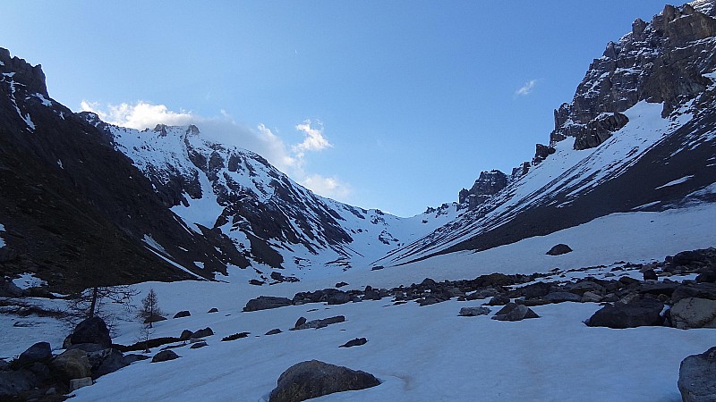 #1 Chauvet : Vallon d Chauvet : Vallon d'Aval et objectif au petit jour