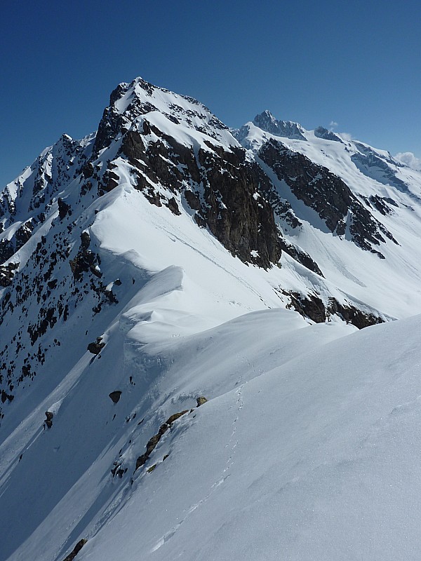 #1 Vue du sommet : Arête au sommet du col des tufs Vue du sommet : Arête au sommet du col des tufs