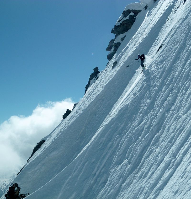 #10 Premiers virages sur le haut, c Premiers virages sur le haut, c'est quand même bien raide !