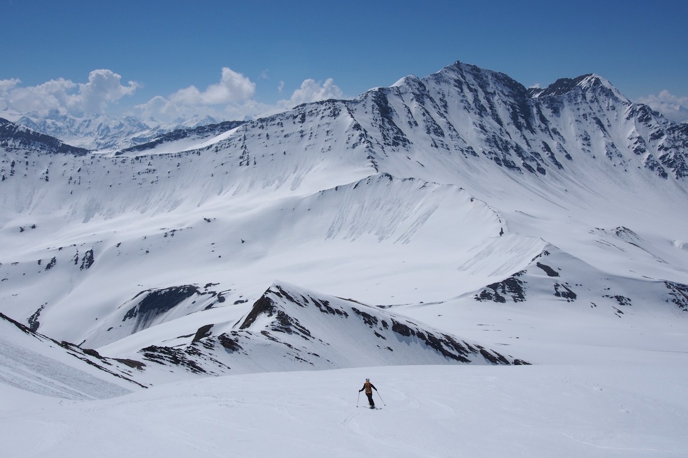 #23 Les Cabottes : En face du col de la Seigne. Les Cabottes : En face du col de la Seigne.