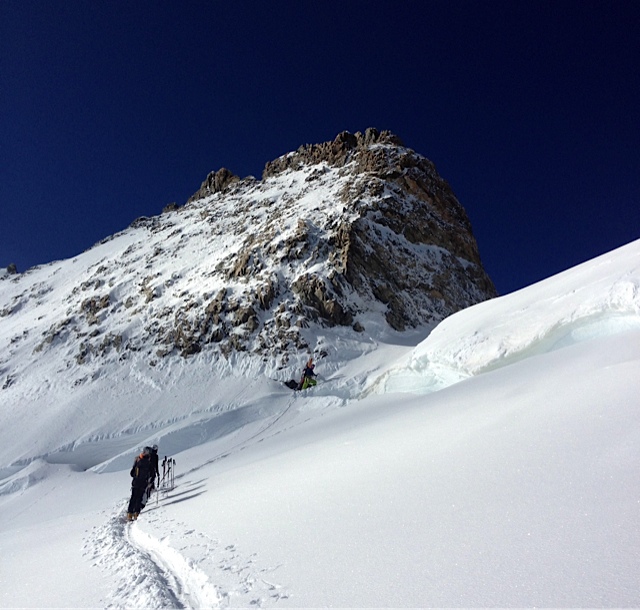 #6 Rimaye : Attaque de la rimaye, ça passe facile sans crampons ! Rimaye : Attaque de la rimaye, ça passe facile sans crampons !