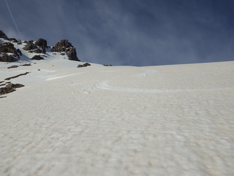 #6 descente bien bonne dans la partie haute du couloir. descente bien bonne dans la partie haute du couloir.