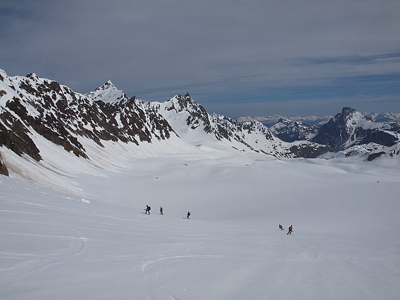 #14 Glacier de Gebroulaz : Vers le bas Glacier de Gebroulaz : Vers le bas