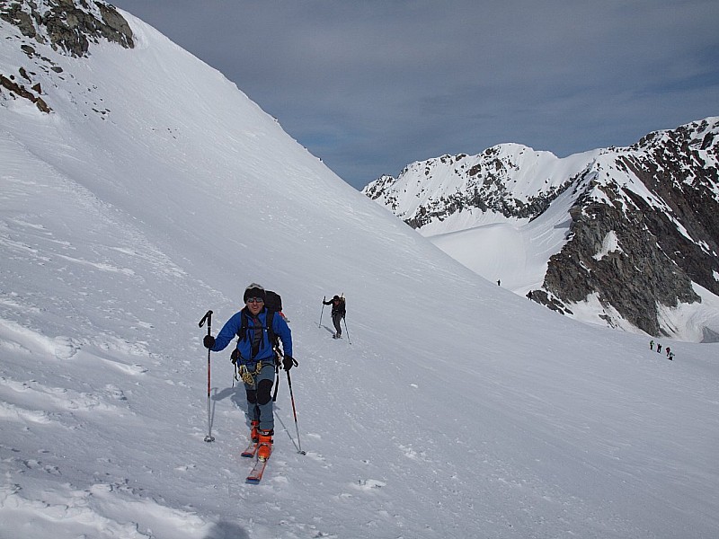 #9 Traversée : David entre Col de Gebroulaz et Aiguille de Polset Traversée : David entre Col de Gebroulaz et Aiguille de Polset