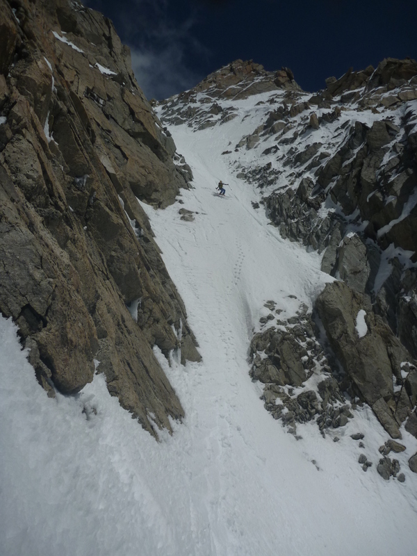 #10 Chardonnet : Dans le bas de la partie haute juste avant la traversee Chardonnet : Dans le bas de la partie haute juste avant la traversee