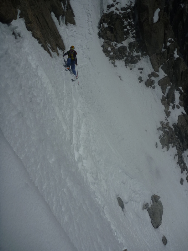 #11 Chardonnet : La traversee elle meme pour prendre le col Adam Reilly Chardonnet : La traversee elle meme pour prendre le col Adam Reilly