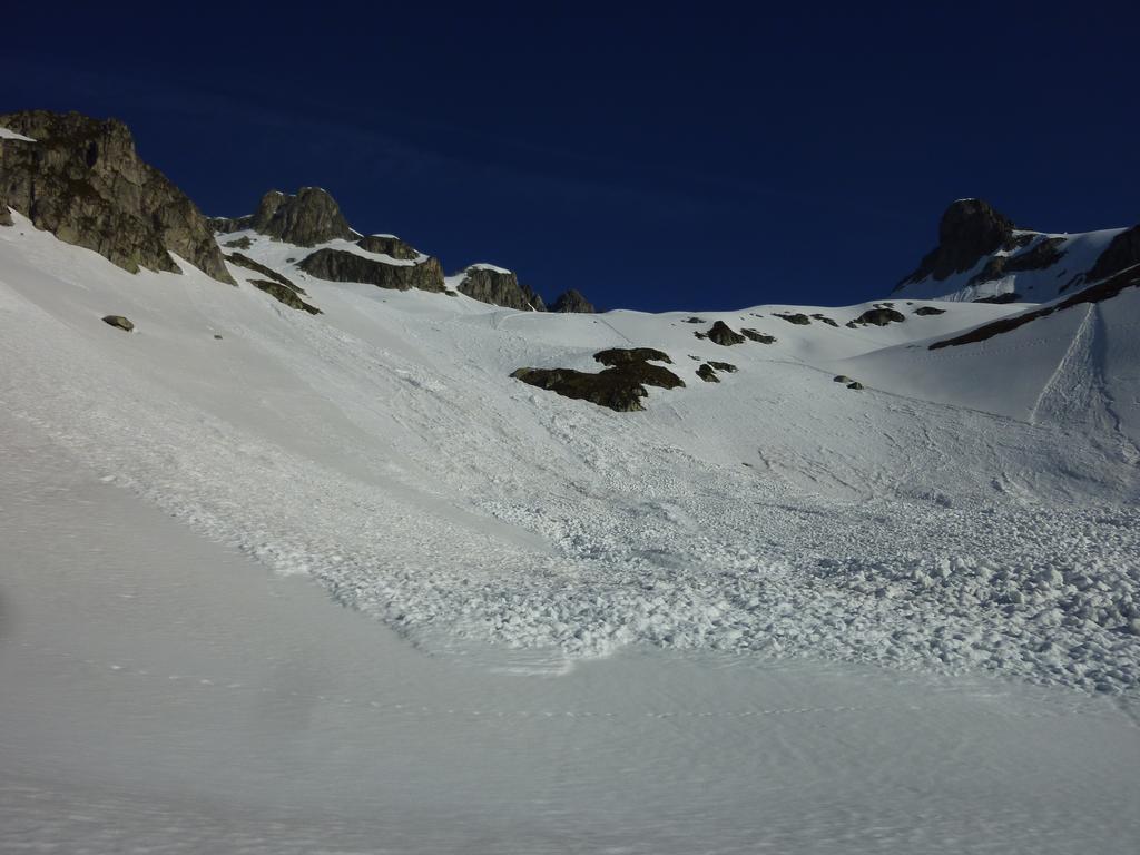 #3 Purges : Finalement la skiabilité était bien bonne dans les zones purgées. Purges : Finalement la skiabilité était bien bonne dans les zones purgées.