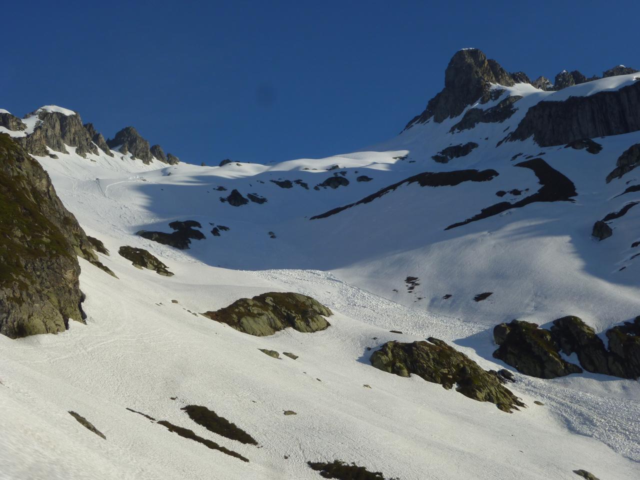 #2 Des coulées : Beaucoup de purges et il en reste à descendre en versant sud est-surtout! Des coulées : Beaucoup de purges et il en reste à descendre en versant sud est-surtout!