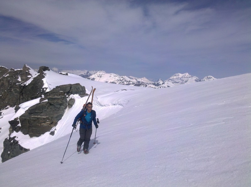 #2 Sortie du glacier : Sur fond de Grande casse Sortie du glacier : Sur fond de Grande casse