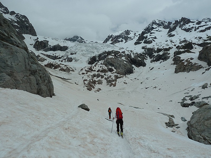 #5 Glacier Blanc : un peu après avoir chaussé Glacier Blanc : un peu après avoir chaussé