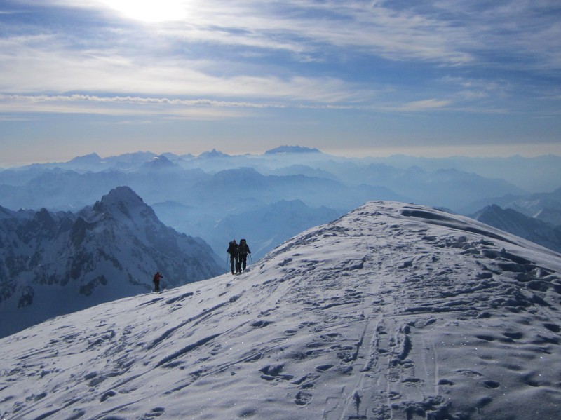 #4 Mont Blanc : Arrivée au sommet Mont Blanc : Arrivée au sommet