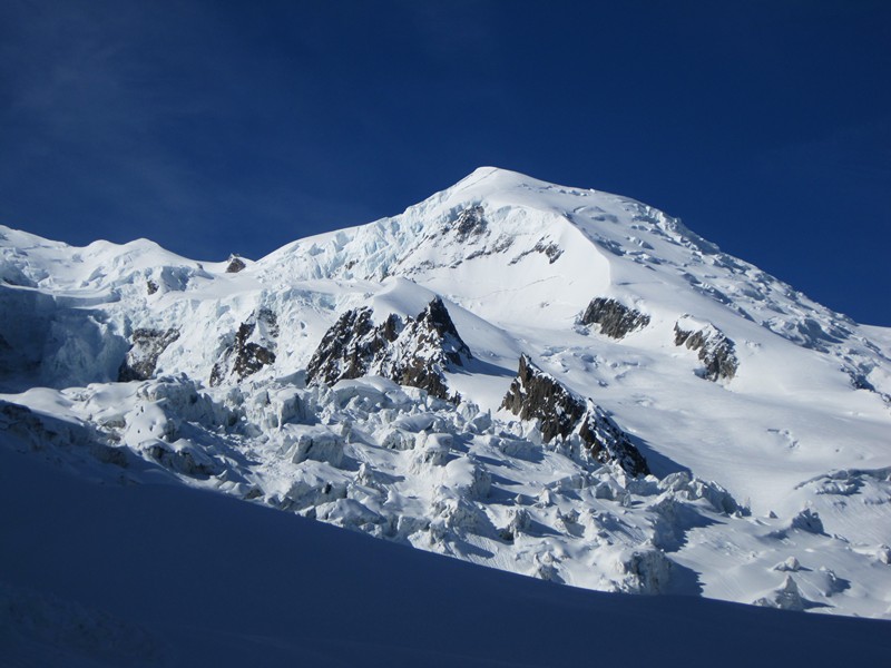 Dôme du Goûter : La fin de la descente