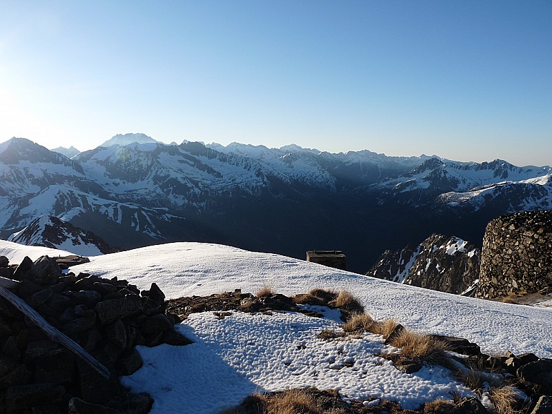 #7 Vers le SE:de l Vers le SE:de l'Argentera : à la cime du diable.