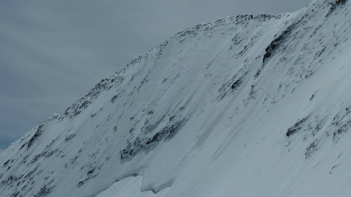 Couloir Coolidge : nos traces de descente