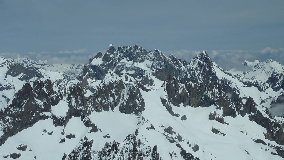 La Meije : le plus beau des Ecrins....