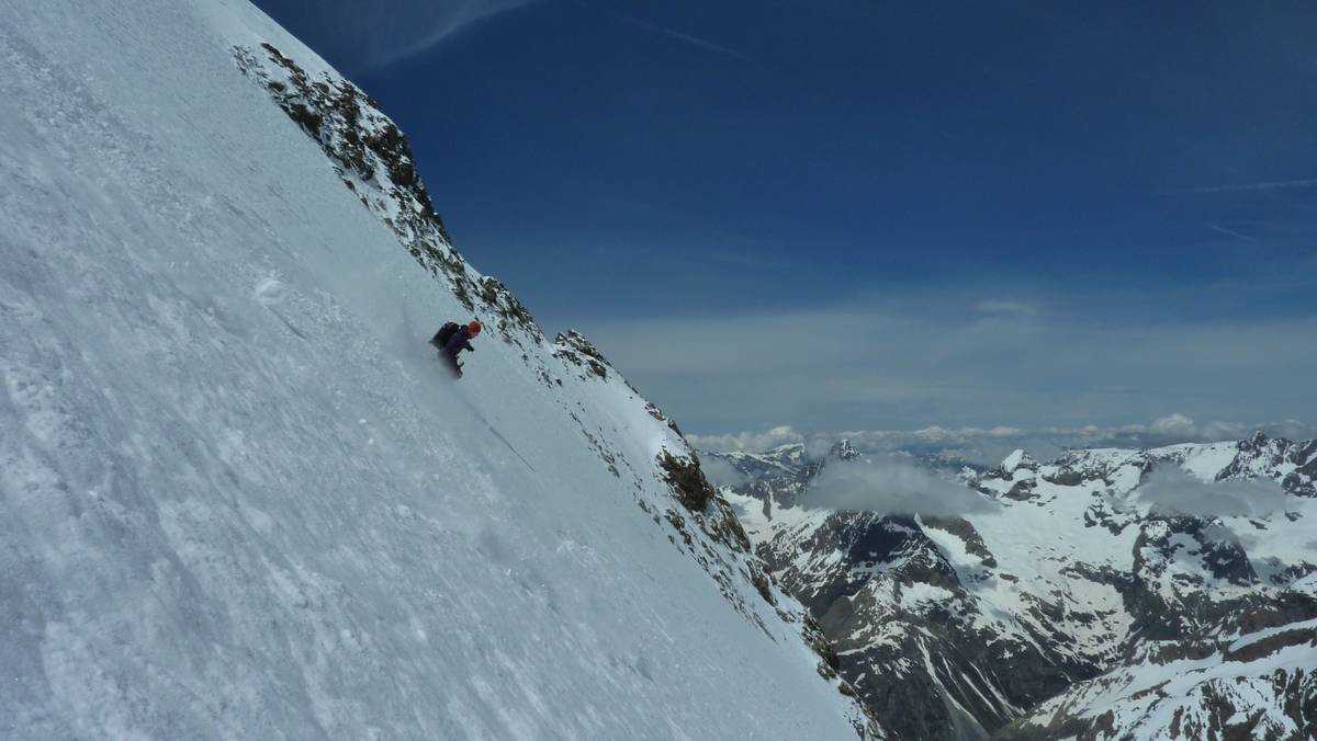 Dome directe Nord : Manu envoie dans la grosse poudre