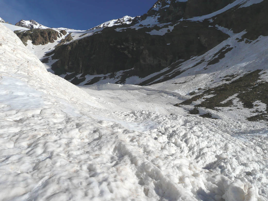 vallon du Fontenil : Cataclysmes glacés dans ce vallon d'apparence si paisible