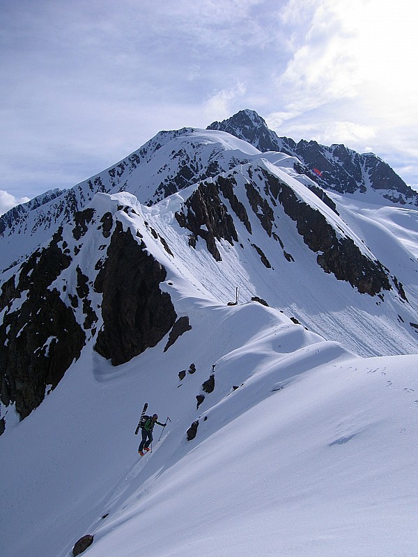 #3 Col des Glaciers : Totoff arrive tranquille!!! Col des Glaciers : Totoff arrive tranquille!!!