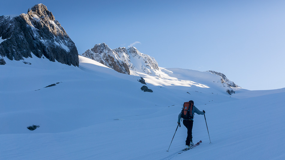 #2 Glacier de Trélatête : une bonne mise en jambe, version ski de fond Glacier de Trélatête : une bonne mise en jambe, version ski de fond