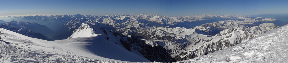 #8 Le Mont-Blanc : panorama Le Mont-Blanc : panorama