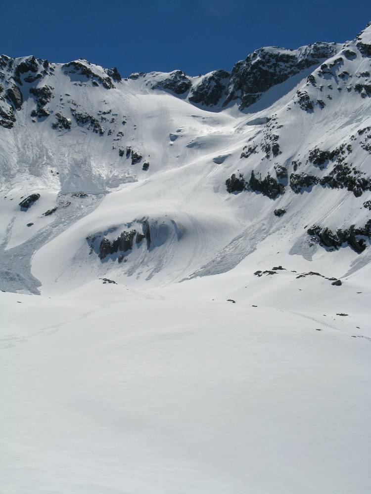 #14 Aiguille de Peclet : Vue d Aiguille de Peclet : Vue d'ensemble de la Face
