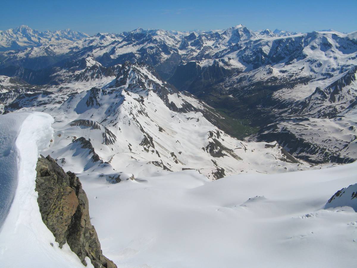 #5 Aiguille de Peclet : Vers Pralognan Aiguille de Peclet : Vers Pralognan