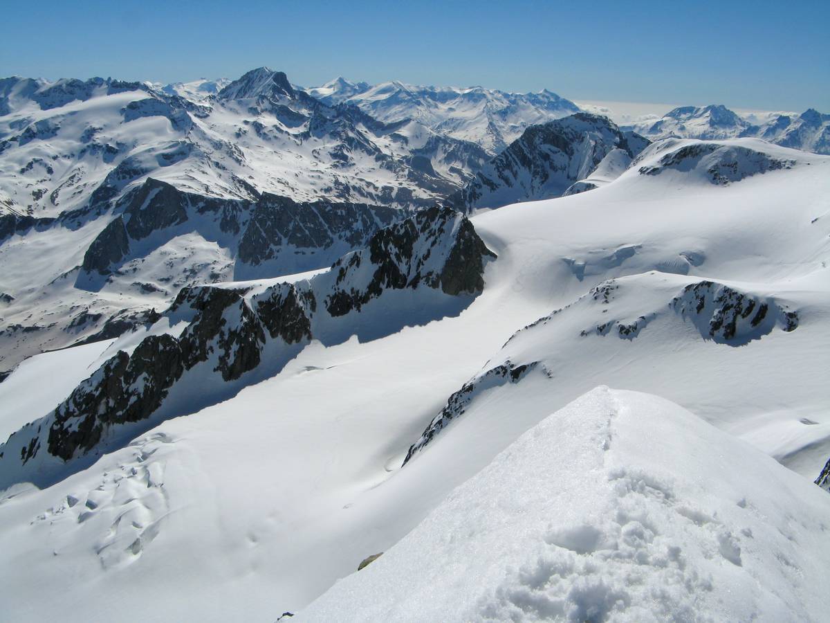 #6 Aiguille de Peclet : Glacier de Gebroulaz Aiguille de Peclet : Glacier de Gebroulaz