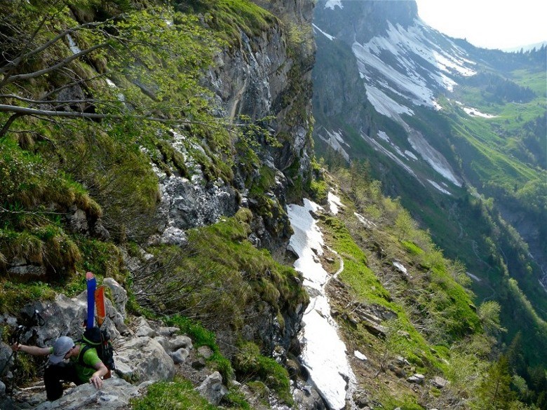 #2 Traversée avant Pas d Traversée avant Pas d'Encel : commence à y avoir de l'ambiance