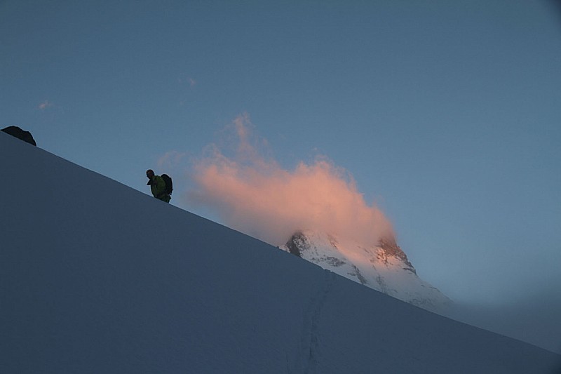 #4 La Dent Blanche s La Dent Blanche s'enflamme : Benjamin monte au petit matin