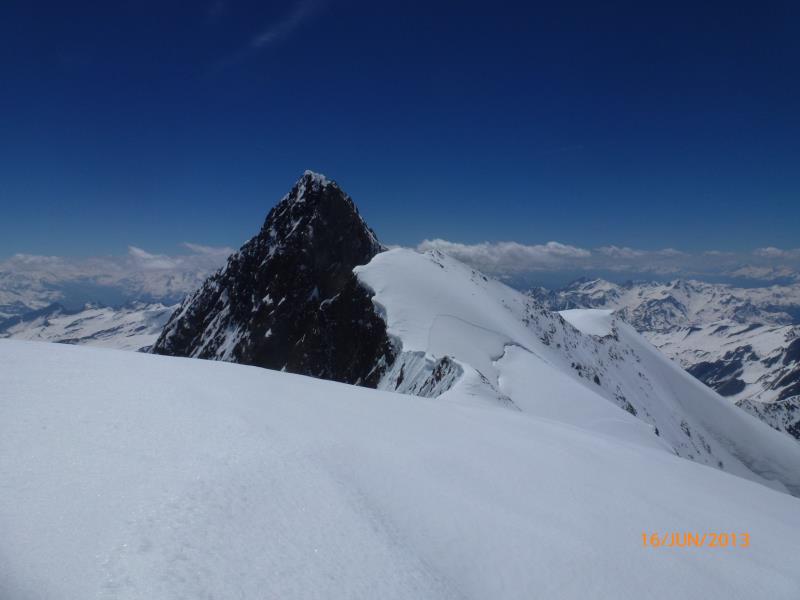 #11 Lee Blanche face N : vraiment jolie, cette Aiguille des Glaciers Lee Blanche face N : vraiment jolie, cette Aiguille des Glaciers