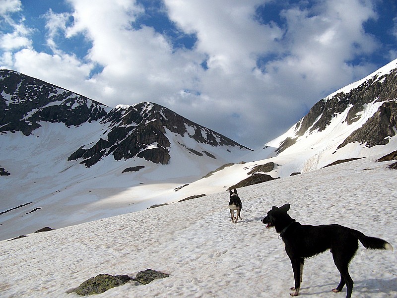 #3 Taillefer Pyramide : en montant en direction de la Pyramide Taillefer Pyramide : en montant en direction de la Pyramide