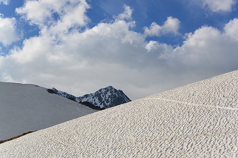#3 Arrivée sur les crêtes : Jointure avec les traces des prédécesseurs Arrivée sur les crêtes : Jointure avec les traces des prédécesseurs