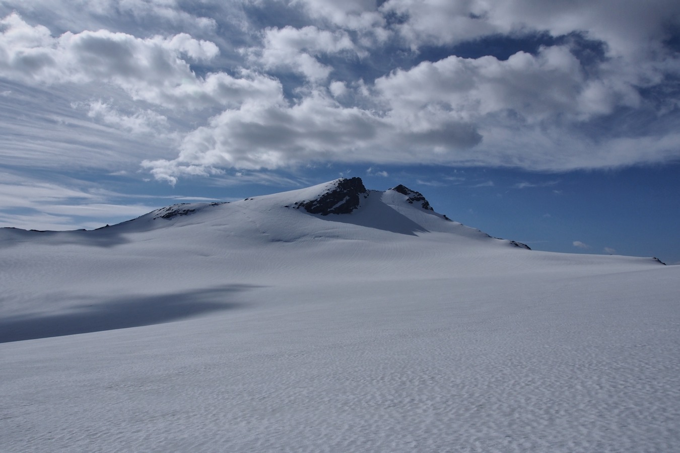 #7 L L'objectif du jour : Le Ruitor (3486 m).