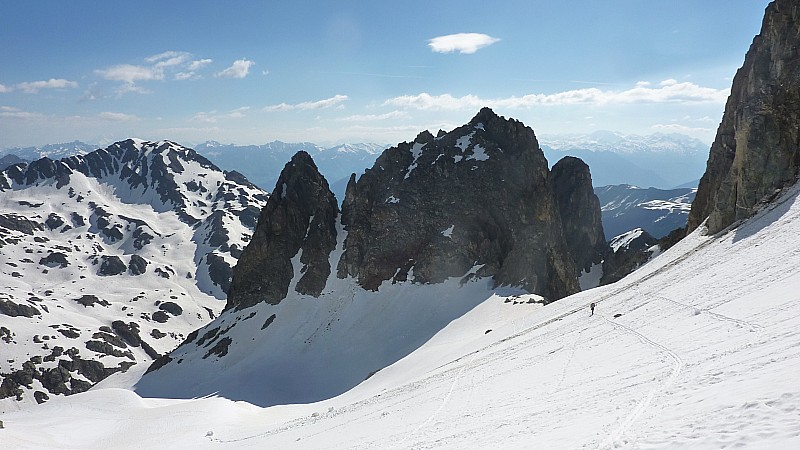 #6 Vers la brèche du chien : traversée en neige bien transfo Vers la brèche du chien : traversée en neige bien transfo