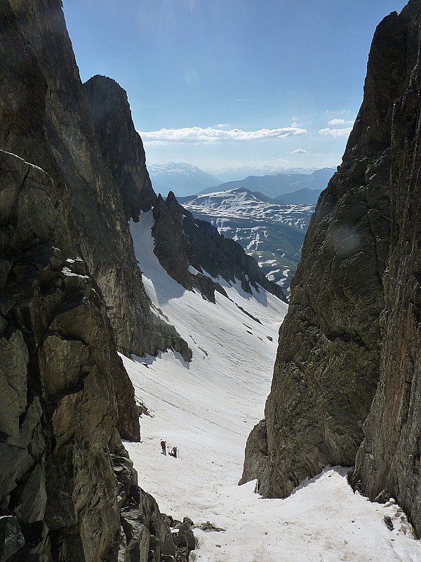 #5 Du col de la Combe : Pas d Du col de la Combe : Pas d'escalade faciles pour sortir