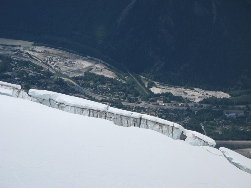 #21 Contraste : entre le glacier et la vallée Contraste : entre le glacier et la vallée