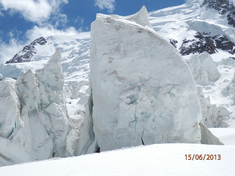 #7 Glacier des Bossons : Vraiment beaux ces séracs Glacier des Bossons : Vraiment beaux ces séracs