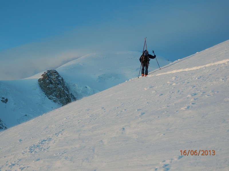 #28 Le Mont Blanc : se dévoile devant Luc Le Mont Blanc : se dévoile devant Luc