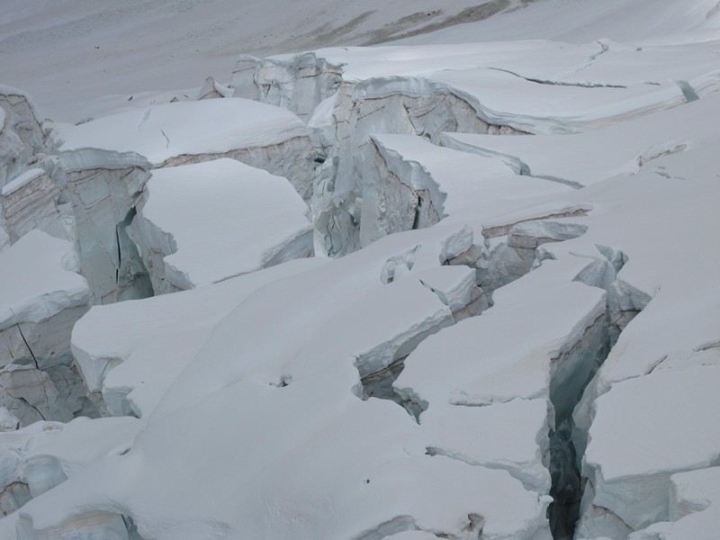 #19 Glacier des Bossons : vu depuis le Refuge Glacier des Bossons : vu depuis le Refuge