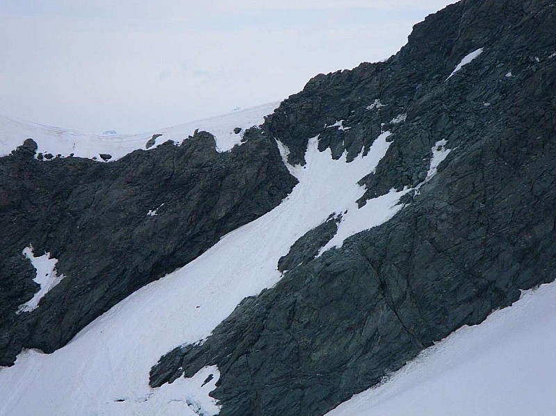 #1 Col des Roches : depuis le glacier du Geay. Col des Roches : depuis le glacier du Geay.