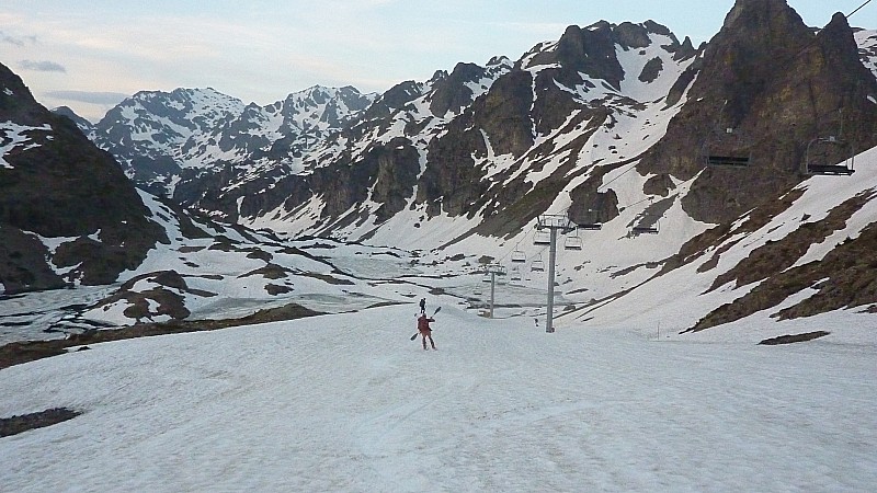 #3 Ski pagaie : descente vers les Roberts Ski pagaie : descente vers les Roberts