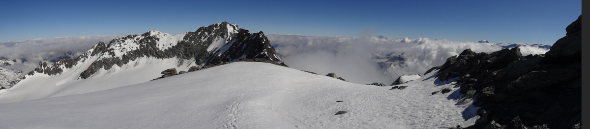 Mont de Gébroulaz : panorama