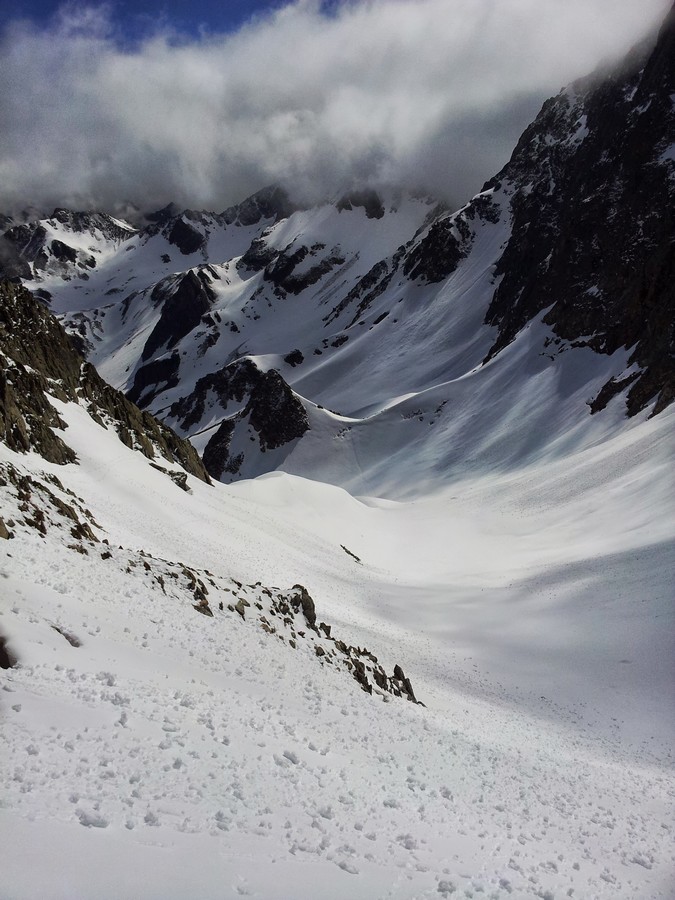 Col du Moretan : Versant E