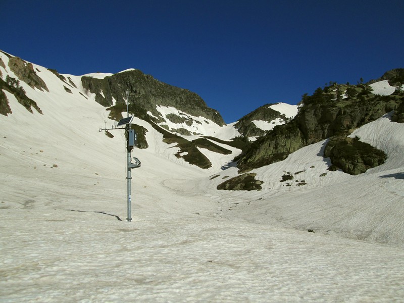 Vallée du Galbe : il reste de la neige !