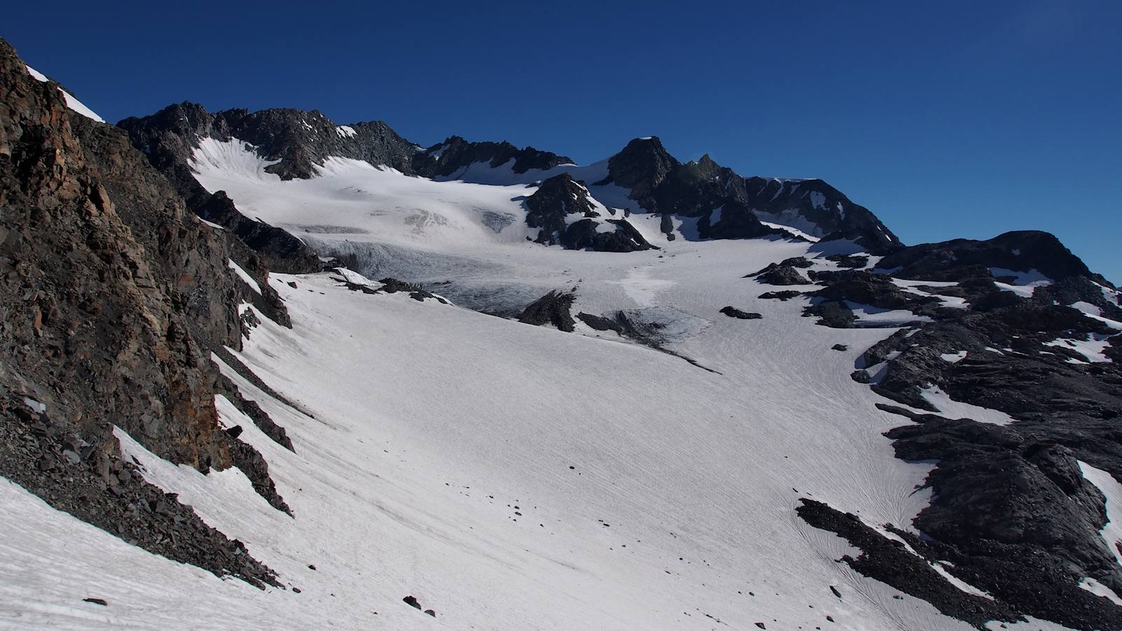 La suite du programme : Le glacier de Chavière.